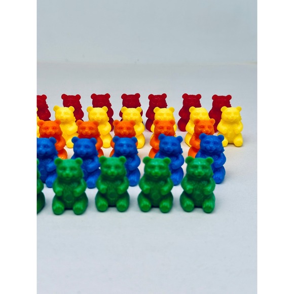 Learning Resources Counting Bears Math Counters Small Toy Animals 33-Piece Set - Picture 6 of 6